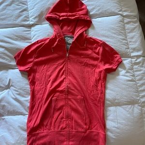 NWOT NIKE Short-Sleeve Zipper Hoodie